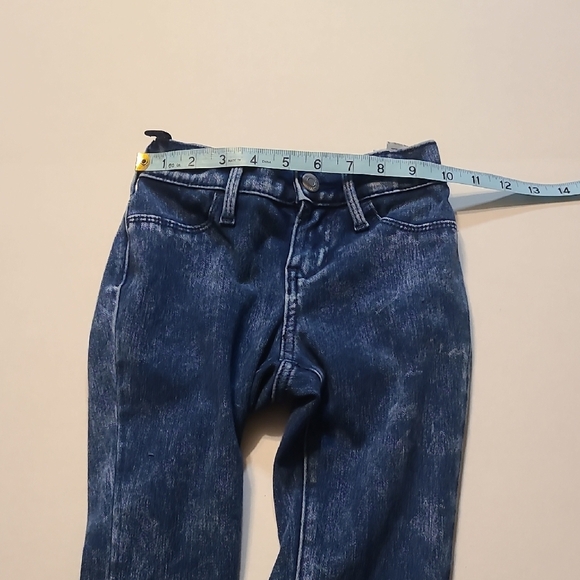 Stylish Old Navy Blue Girls Denim Jeans Elastic Adjustable Waist EUC Size 8 - Picture 5 of 9